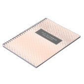 High-end Roos Gold Note Book Notitieboek (Linkerzijde)