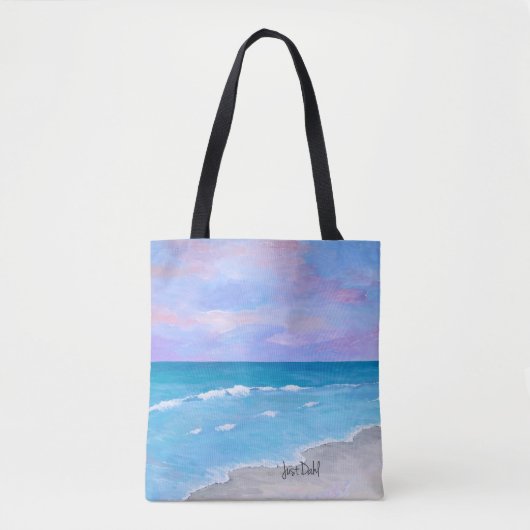 High-end Sunset Beach Tote Bag (Voorkant)