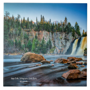 High Falls, Tettegouche Park, Minnesota Tegeltje