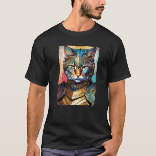 High Fantasy King of the Cats een koninklijke en k T-shirt (Voorkant)