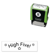 High Five Gefeliciteerd Docent Grading Zelfinktende Stempel (In situ)