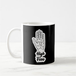 High Five Handlijnkunst Hand Fortune Teller Mystie Koffiemok