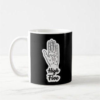 High Five Handlijnkunst Hand Fortune Teller Mystie Koffiemok