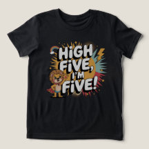 HIGH FIVE I'm Five - 5e verjaardag voor kinderen