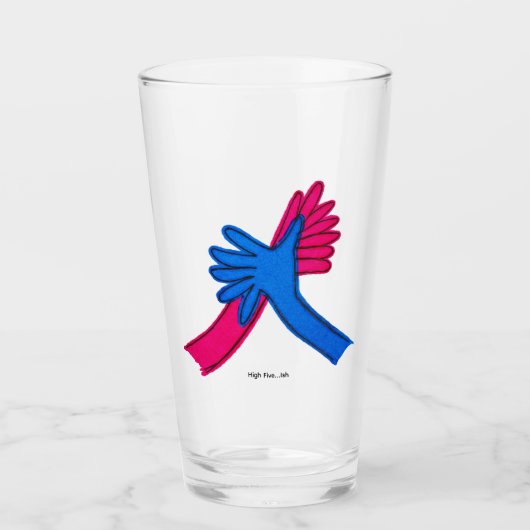 High Five...Ish glas (Voorkant)
