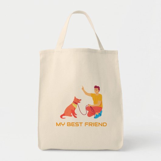 "High-Five met Bestie" Tote Bag (Voorkant)