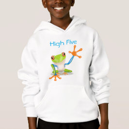 High Five Oranje en Blue Funny Frog Shirt