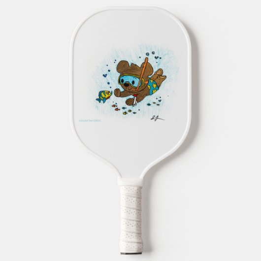High Five Pals - Kinder kunst voor CHOC Pickleball Paddle (Voorkant)
