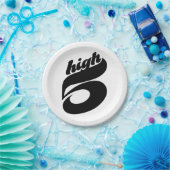 High Five Party Paper-Borden Papieren Bordje (Feest)