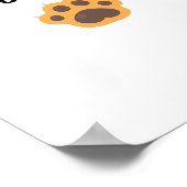 HIGH FIVE Paw Wandkunst Poster (Hoek)