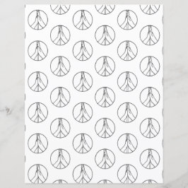 High Five Peace Sign Handen Scrapbook Papier