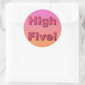 High Five! Sticker (Tas)