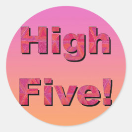 High Five! Sticker