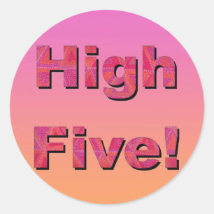 High Five! Sticker