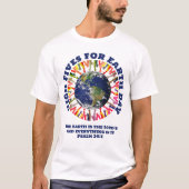 HIGH FIVES VOOR EARTH DAY CHRISTELIJK T-SHIRT (Voorkant)