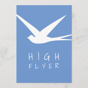 High Flyer Job Promotie Feest Kaart