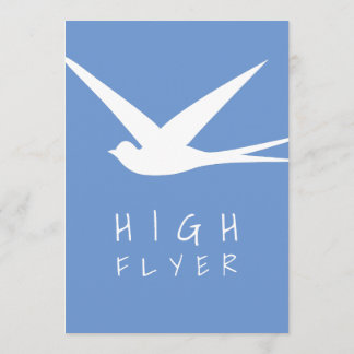 High Flyer Job Promotie Feest Kaart