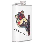 High Flyer - Snowboarding Fool Heupfles (Rechts)