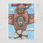 "High Flyers" Briefkaart (Voorkant)