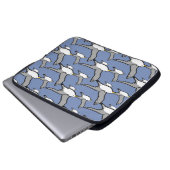 High Flying Birds Design Laptop Sleeve (Voorkant onderkant)