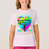 HIGH FLYING GYMNASTICS QUEEN T-SHIRT (Voorkant)