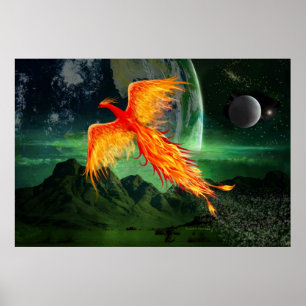 High Flying Phoenix Poster