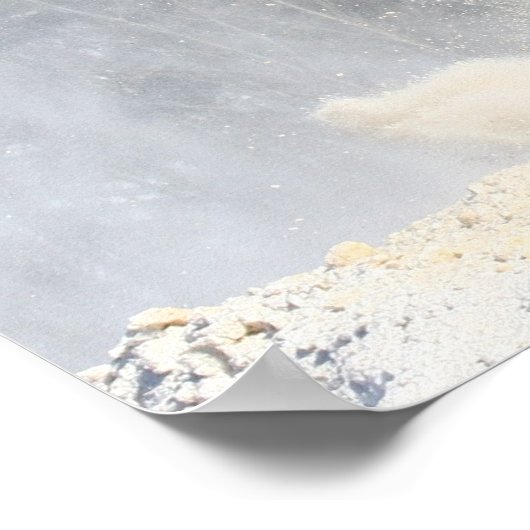 High Flying Snowmobile Print (Hoek)