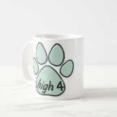 High Four 4 Hond Koffiemok (Voorkant links)