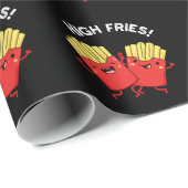 High Fries Grappige Vriend Pun Dark BG Cadeaupapier (Rol Hoek)