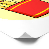 High Fryve Fries Pun Poster (Hoek)