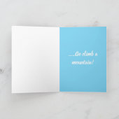 High Go beklimmen in een berg Kaart (Binnen)