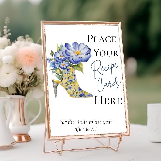 High-hak schoen Plaats uw recept Kaart hier teken