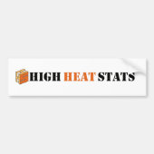 High-Heat Stats Bumpersticker (Voorkant)