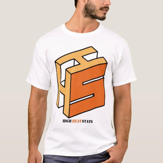 High Heat Stats Logo T-shirt (Voorkant)