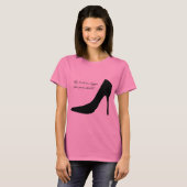 high heel, little dick t-shirt (Voorkant volledig)