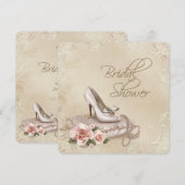 High Heel Shoe Vrijgezellenfeest Kaart (Voorkant / Achterkant)