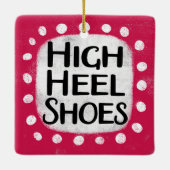 High Heel Shoes Ornament (Achterkant)