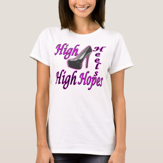 High Heels High Hopfen T-shirt (Voorkant)