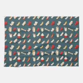 high heels pitchers and folded fabrics theedoek