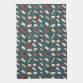 high heels pitchers and folded fabrics theedoek (Verticaal)