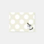 High Heels, Stiletto, Pompen, Zwarte Shoes, Gift Post-it® Notes (Voorkant)