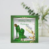 High Hiel Shoes Champagne Green Gold Silver Kaart (Staand voorkant)