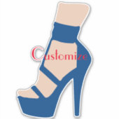 High Hiel Thunder_Cove Sticker (Voorkant)