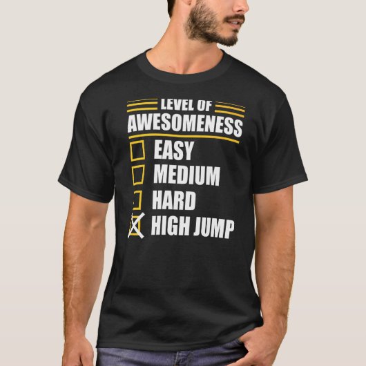 High Jump Athletics T-shirt (Voorkant)