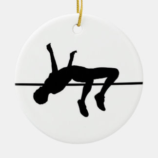 High Jump Track en Field Ornament