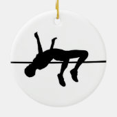High Jump Track en Field Ornament (Achterkant)
