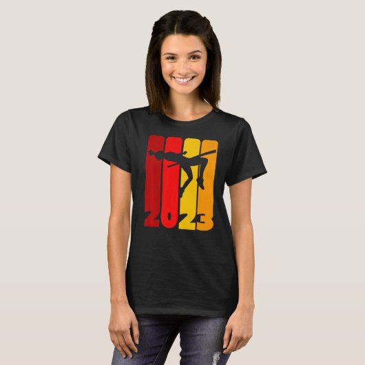 High Jumping Training en Athletes 2023 High Jump T-shirt (Voorkant volledig)
