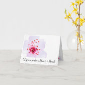 high-key-sakura-blossom-800, Het leven is een tuin Kaart (Gele Bloem)