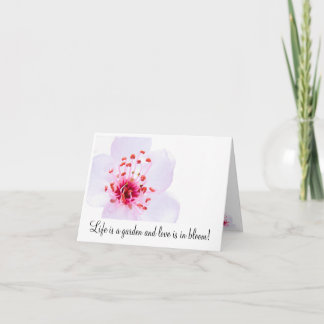 high-key-sakura-blossom-800, Het leven is een tuin Kaart