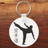 High Kick/Karate Kanji Sleutelhanger (Voorkant)
